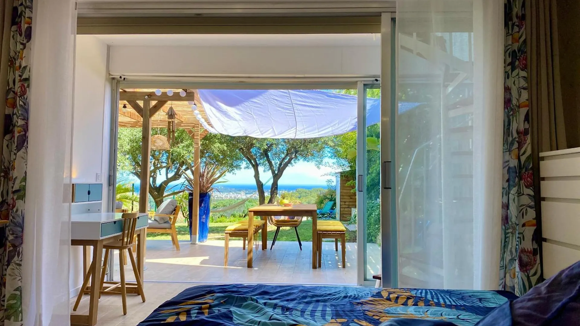 Villa Vue Mer Panoramique, Plage 10Min, Piscine, Tennis, Petanque Vallauris