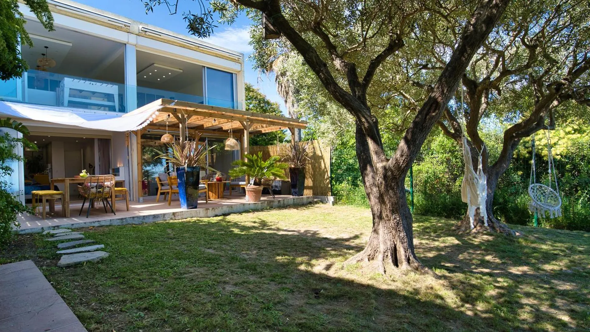 Villa Vue Mer Panoramique, Plage 10Min, Piscine, Tennis, Petanque Валлорис Франция